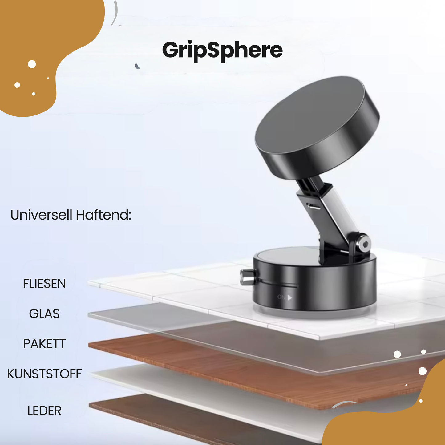GripSphere - der Revolutionäre Handyhalter